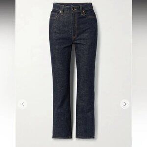 KHAITE Abigail Dark Blue Straight Leg Jeans 26 - small defect